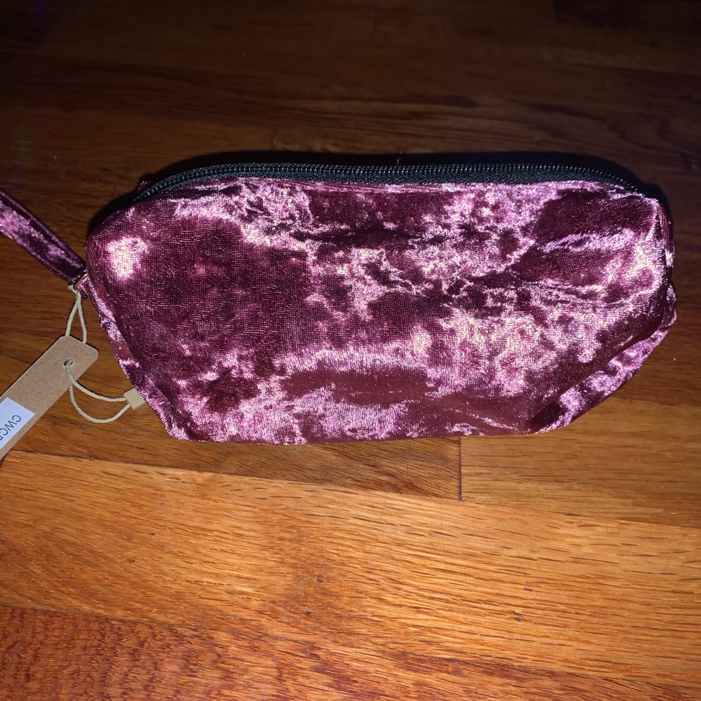 Makeup bag.VELVET AND BRAND NEW!!
